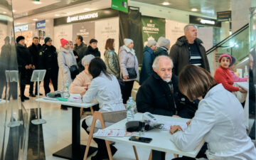 Фонд борьбы с инсультом провел социально-просветительскую акцию «Видимо-невидимо» в Туле